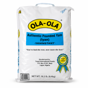 Ola-Ola Authentic Pounded Yam 18.5lb