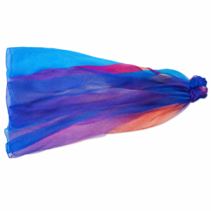 Blue Multicolor Scarf